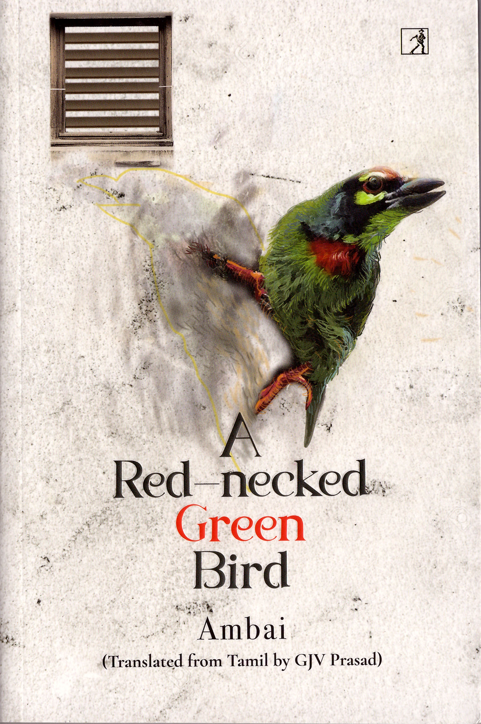 A Red Necked Green Bird